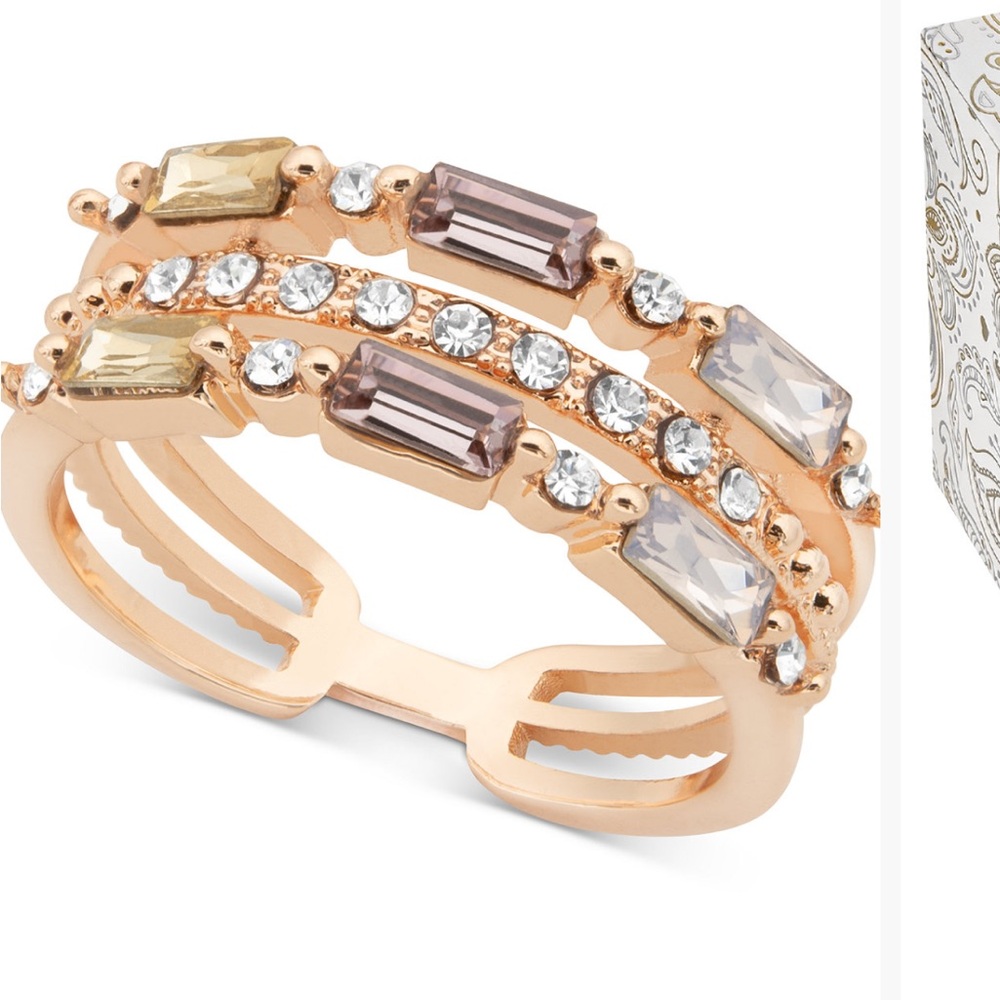 Charter Club Rose Gold Multi-Band Ring - Picture 3 of 3